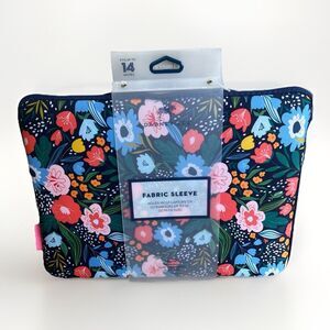 Dabney Lee 14" Laptop Sleeve - Wildflowers New With Tag